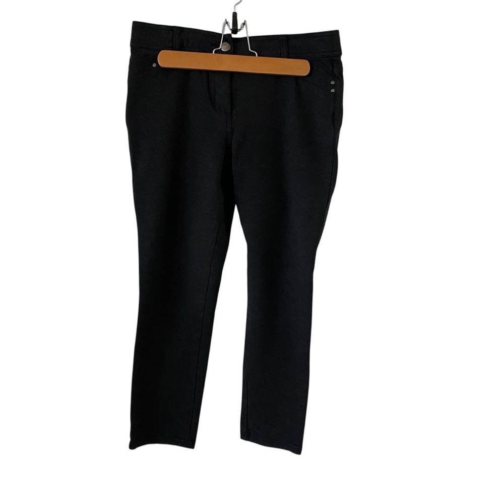 Style & Co Black Ponte Stretch Pants Women’s Size 10P